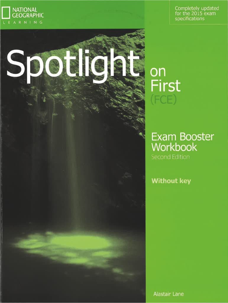 Spotlight On First Fce Exam Booster Without Key + Audio Cds