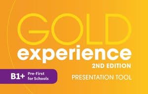 Copertina Gold Experience 2E B1+ Classroom Usb