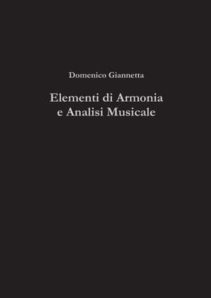 Copertina Elementi Di Armonia E Analisi Musicale