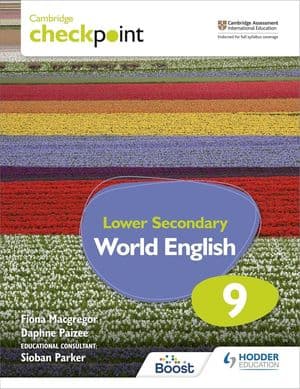 Copertina Cambridge Checkpoint Lower Secondary World English Student'S Book 9
