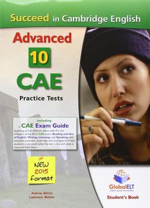 Copertina Succeed In Cambridge Cae Pack 10 Practice Tests New 2015 Format