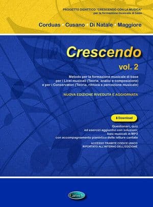 Copertina Crescendo Vol. 2  (Nuova Edizione Aggiornata E Riveduta)