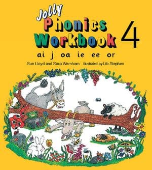 Copertina Jolly Phonics Workbook 4