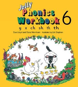 Copertina Jolly Phonics Workbook 6