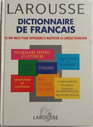 Copertina Dictionnaire De Francais (35.000 Mots)