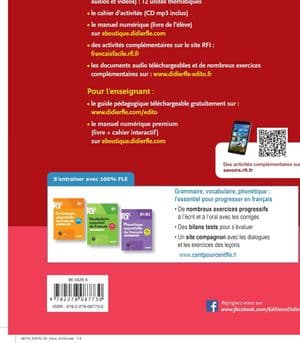 Copertina Edito Niv B1 (ÃD. 2018) - Livre + Dvd