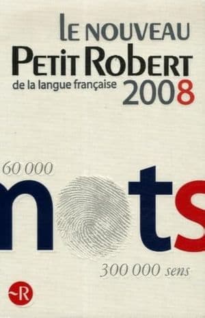 Copertina Nouveau Petit Robert De La Langue Francaise 2008  (Le)