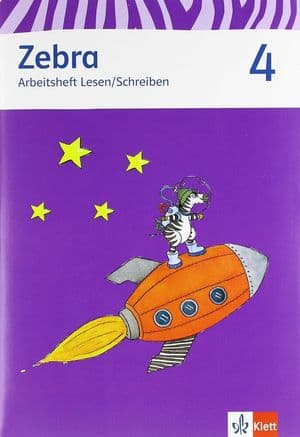 Copertina Zebra4 Arbeitscheft Sprache, Arbeitsheft Le-Sen/Schreiben