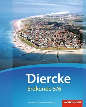 Copertina Diercke Erdkunde 5/6 Schulerband. Gymnasien G9.Niedersachsen