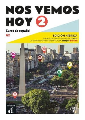Copertina Nos Vemos Hoy 2 Alumno Ed.Hiibrida