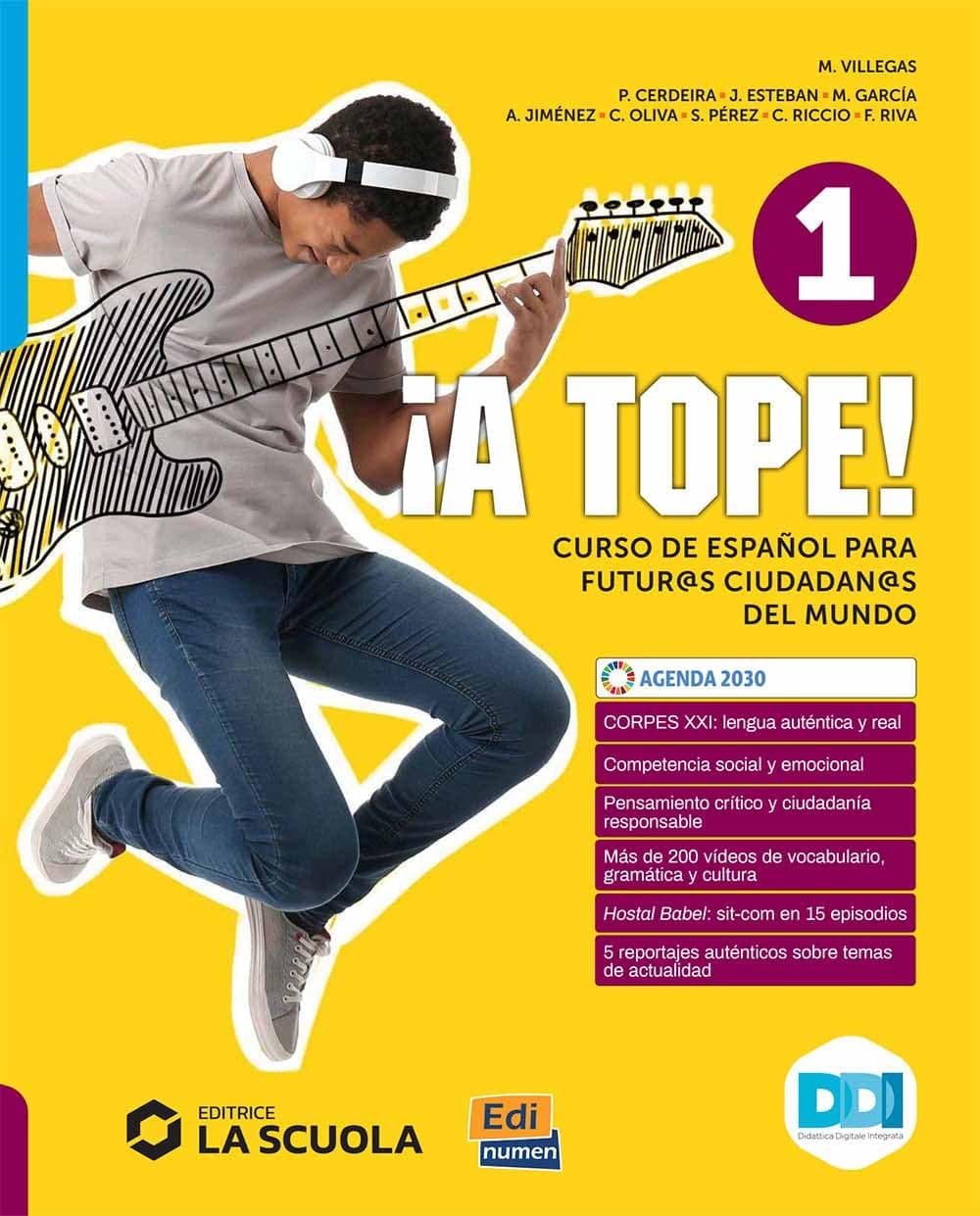 A Tope! Nivel 1 Libro Del Estud. + Conoce El Mundo Hispano