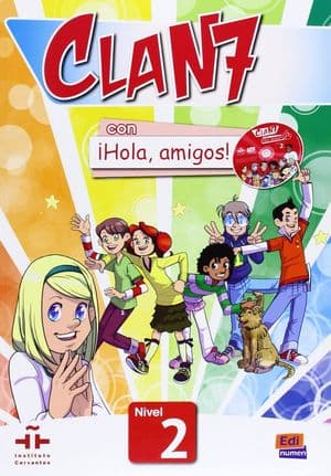 Copertina Clan 7 Con Hola, Amigos!  - Nivel 2