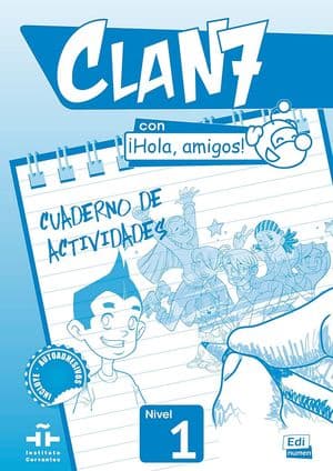 Copertina Clan 7 Con Hola, Amigos! - Nivel 1