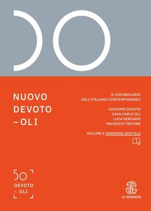 Copertina Nuovo Devoto-Oli + App 2017 (Il)