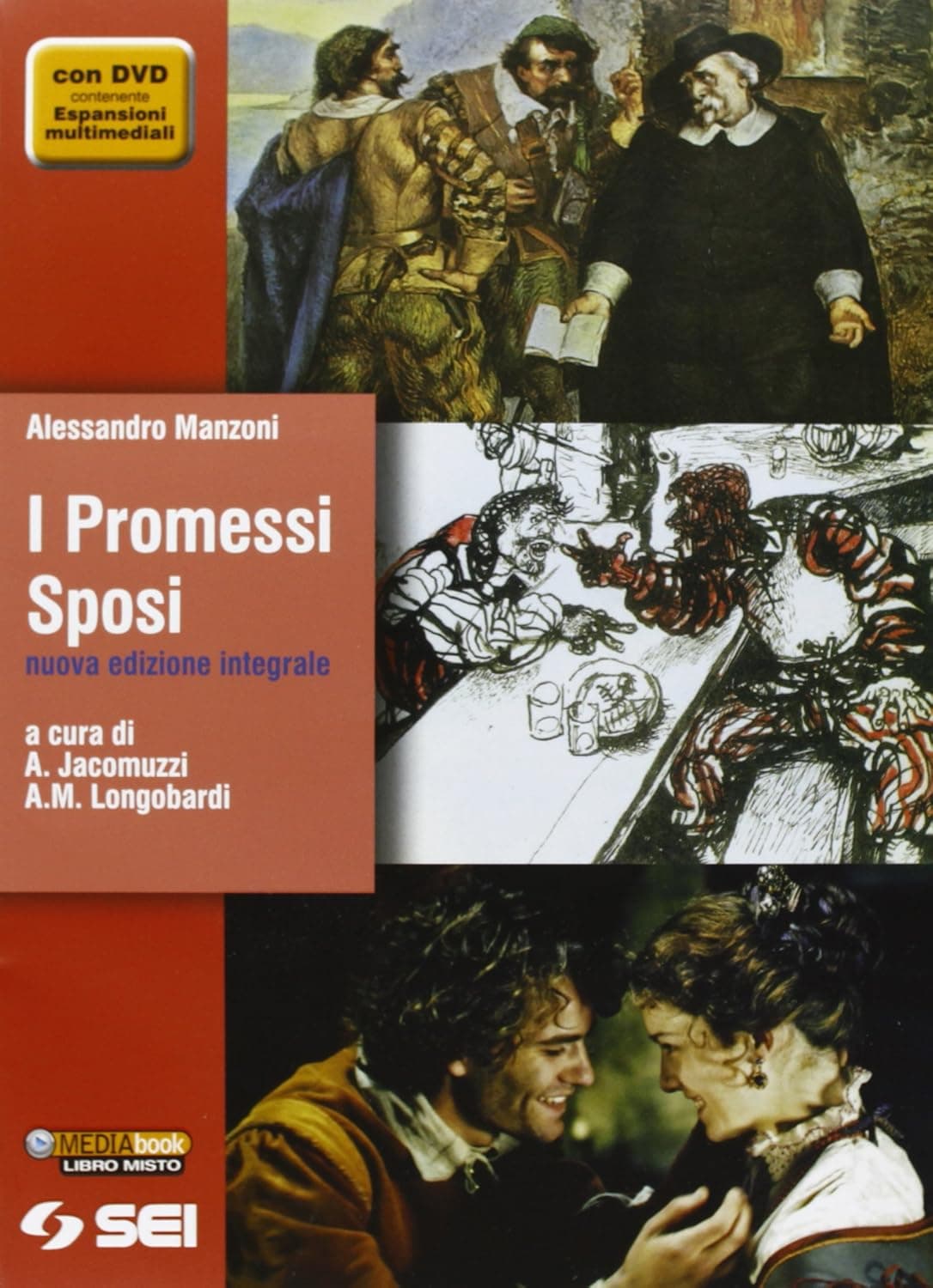 Promessi Sposi  ( I)I+ Quaderno Manzoni+ Dvd