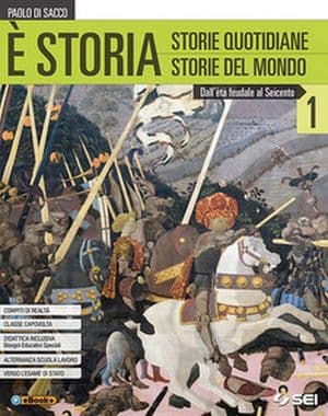 Copertina E' Storia 1 + Atlante Geostorico E Del Mondo Contemporaneo