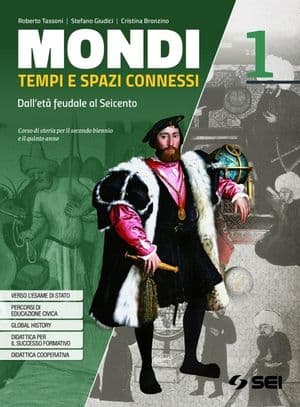 Copertina Mondi  Tempi E Spazi Connessi 3 + Verso L'Esame Stato Con Percorsi Ed.Civica