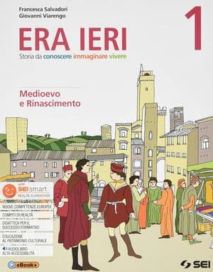 Copertina Era Ieri 1 + Atlante Delle Competenze 1+ Storie Da Leggere 1