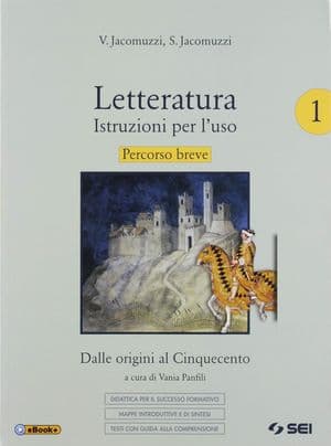 Copertina Letteratura. Istruzioni Per L'Uso - Percorso Breve 1