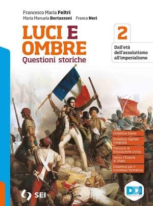 Copertina Luci Ed Ombre 2 + History Clil 2