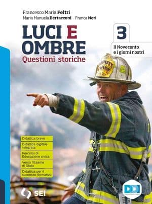 Copertina Luci Ed Ombre 3 + History Clil 3+Verso L'Esame Di Stato Con Perc. Ed. Civica