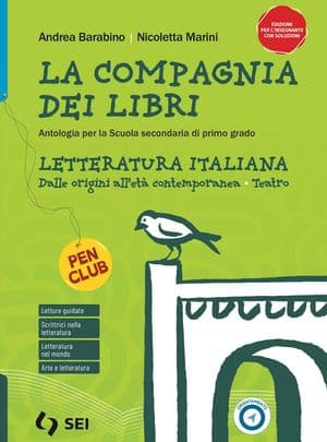Copertina Compagnia Dei Libri (La) - Letteratura Ital. Dalle Origini All'Etã Contemp.