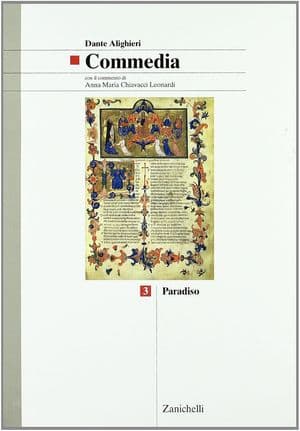 Copertina Commedia. Paradiso