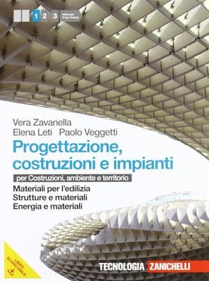 Copertina Progettazione, Costruzione E Impianti Conf. 1 (Libro Misto Scaricabile)