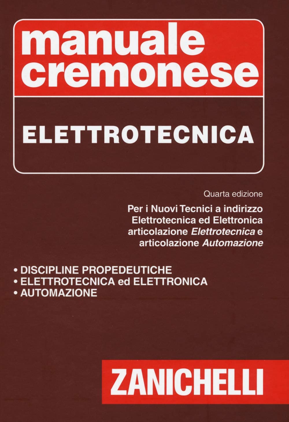 Manuale Cremonese Di Elettrotecnica 4Ed.
