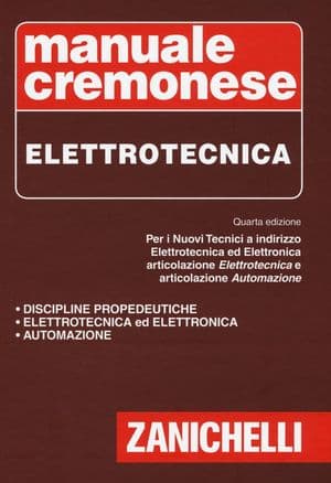 Copertina Manuale Cremonese Di Elettrotecnica 4Ed.