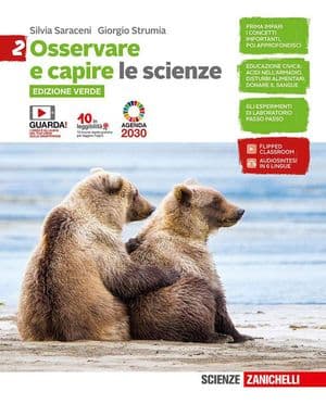 Copertina Osservare E Capire Edizione Verde  - Le Scienze 2 (Ldm)