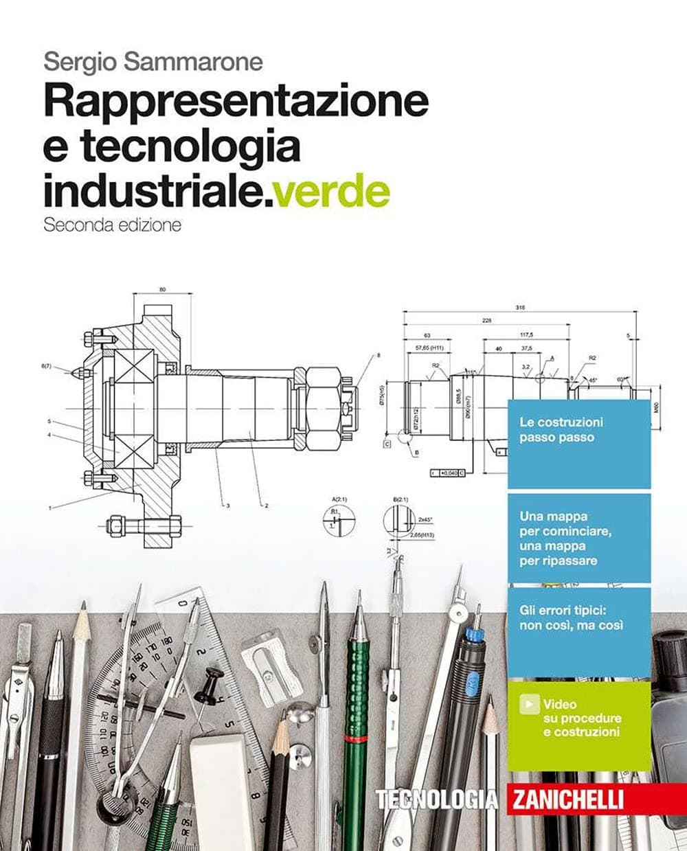 Rappresentazione E Tecnologia Industriale.Verde 2Ed. - Volume Unico (Ldm)