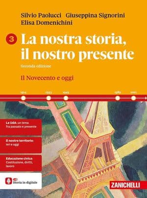 Copertina Nostra Storia, Il Nostro Presente (La) 2Ed. - Volume 3 (Ldm)
