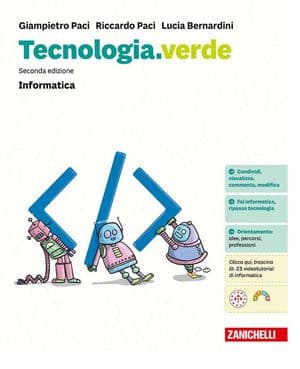 Copertina Tecnologia.Verde 2Ed. - Confezione Informatica + Coding (Ldm)
