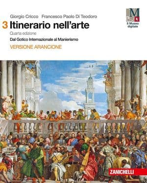 Copertina Itinerario Nell'Arte 4A Edizione Versione Arancione - Vol. 3 + Museo (Ldm)