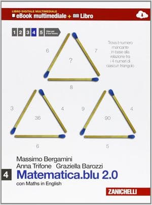 Copertina Matematica.Blu 2.0 4 Libro Digitale Multimediale (Ldm)