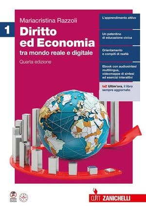 Copertina Diritto Ed Economia 4Ed. - Volume 1 (Ldm)