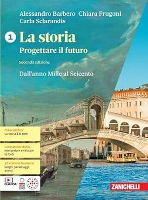 Copertina Storia. Progettare Il Futuro 2Ed. (La) - Conf. 1 + Atlante Geostoria  (Ldm)