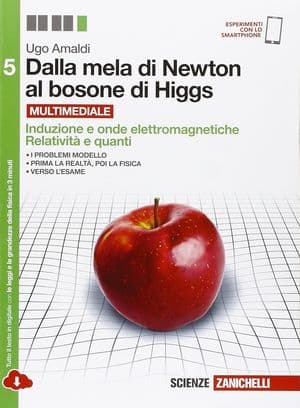 Copertina Dalla Mela Di Newton Al Bosone Di Higgs - Volume 5 (Ldm)