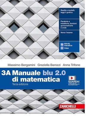 Copertina Manuale Blu 2.0 Di Matematica 3Ed. - Conf. 3 (Ldm)