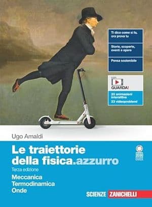 Copertina Traiettorie Della Fisica.Azzurro (Le) 3Ed - Volume Secondo Biennio (Ldm)