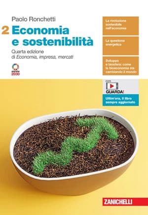 Copertina Economia E Sostenibilitã 4Ed. Diâ Economia, Impresa, Mercati - Volume 2 (Ldm)