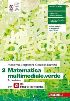 Copertina Matematica Multimediale.Verde 3Ed. - Volume 2 Con Laz Tutor (Ldm)