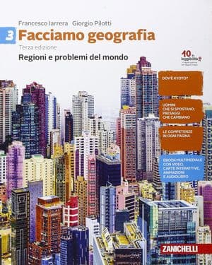 Copertina Facciamo Geografia Terza Edizione - Volume 3 (Ldm)