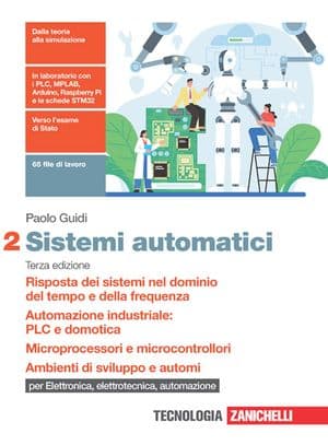 Copertina Sistemi Automatici 3Ed. Vol. 2 Elettronica, Elettrotecnica, Automazione (Ldm)