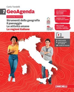Copertina Geoagenda Edizione Rossa - Volume 1 Con Le Regioni Italiane (Ldm)