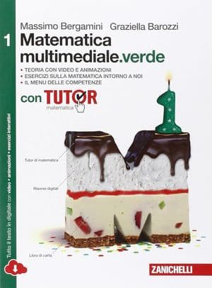Copertina Matematica Multimediale Verde - Volume 1 Verde Con Tutor Multimediale (Ldm)