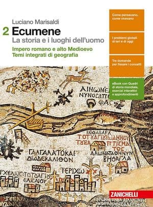 Copertina Ecumene  La Storia E I Luoghi Dell'Uomo - Volume 2  (Ld)