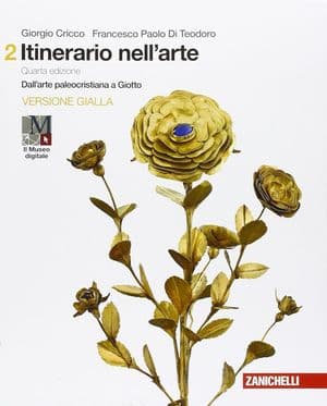 Copertina Itinerario Nell'Arte  4A Edizione Versione Gialla - Volume 2 + Museo (Ldm)