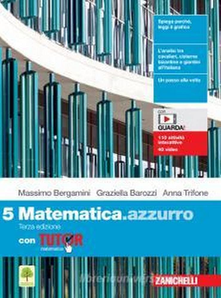 Matematica.Azzurro 3Ed. - Vol. 5 Con Tutor (Ldm)